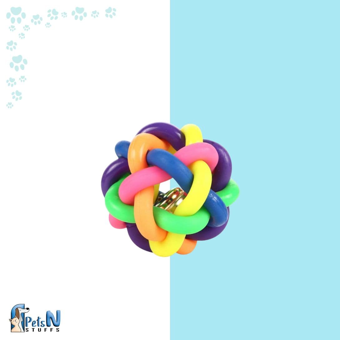 Bell Rubber Ball Toy