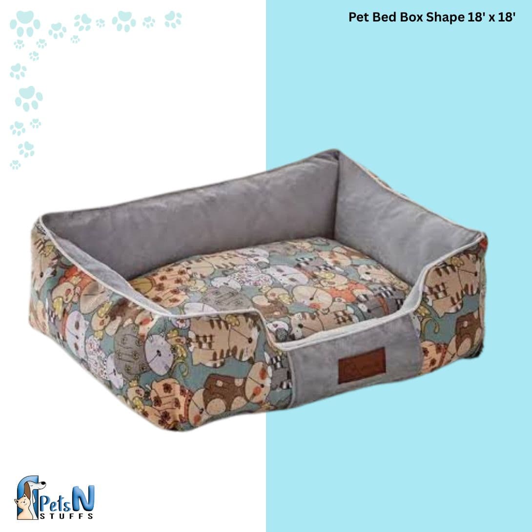 Pet Bed Box Shape 
