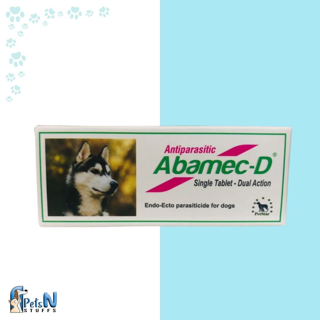 Antiparasitic Abamec-D for Dogs 2 Tablets