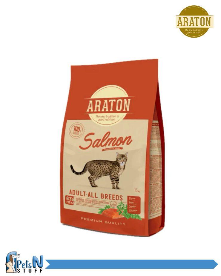 Araton Salmon Adult Cat Dry Food 500g