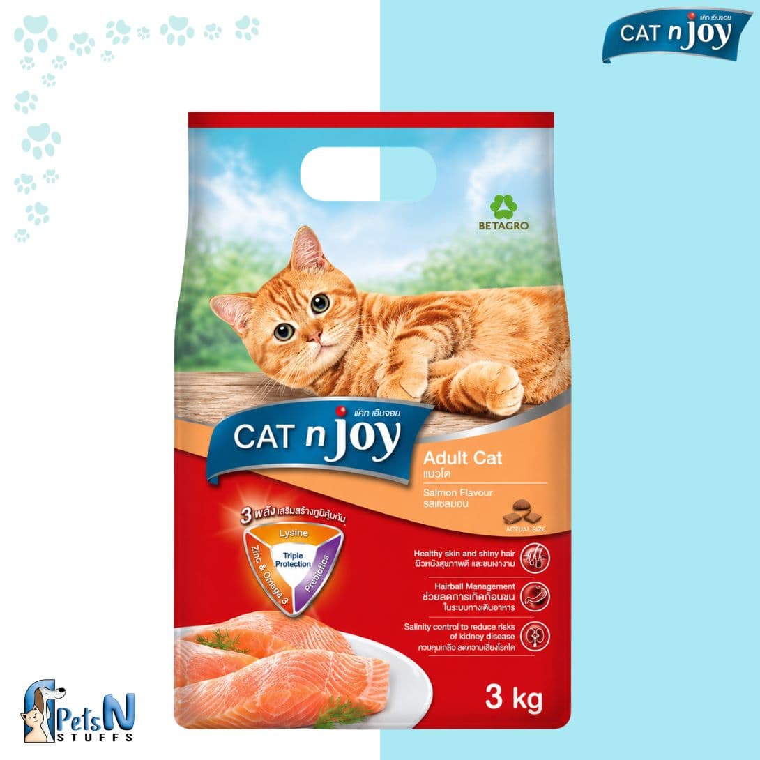 Cat N Joy Cat Adult Salmon Dry Food