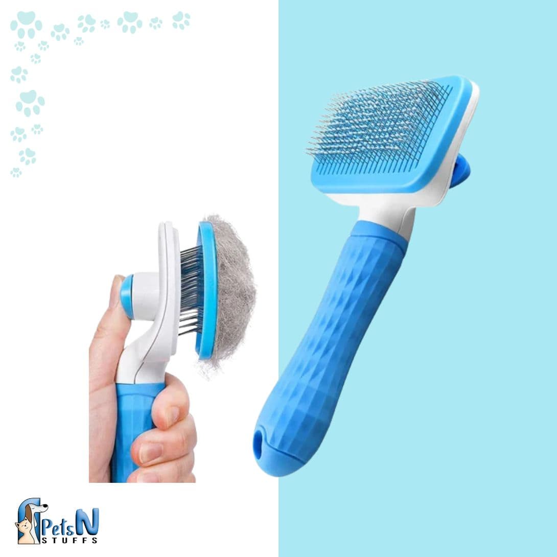 Clean Pet Grooming Brush for Cats & Dogs