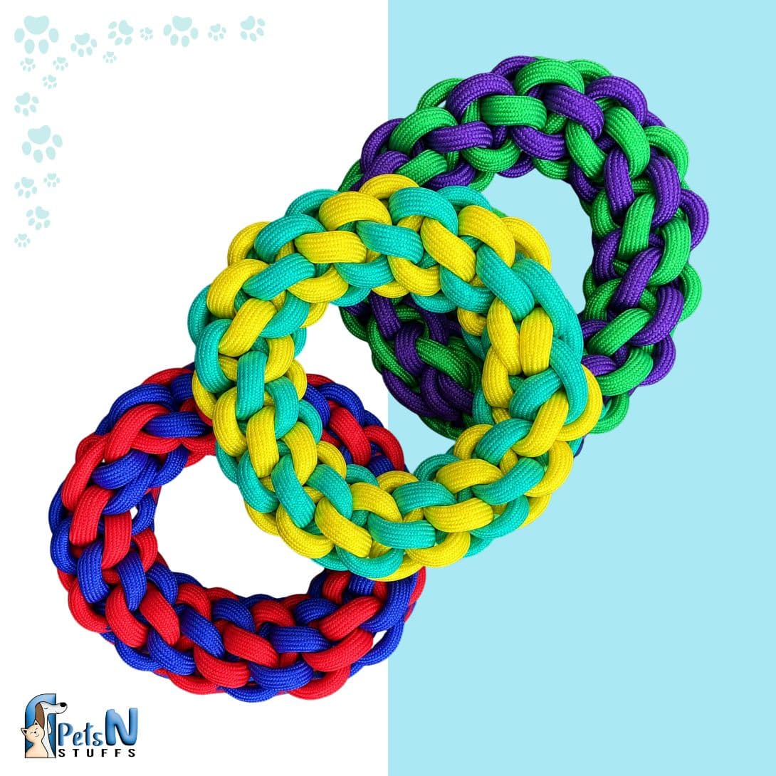 Cotton Ring Rope Toy for Dogs