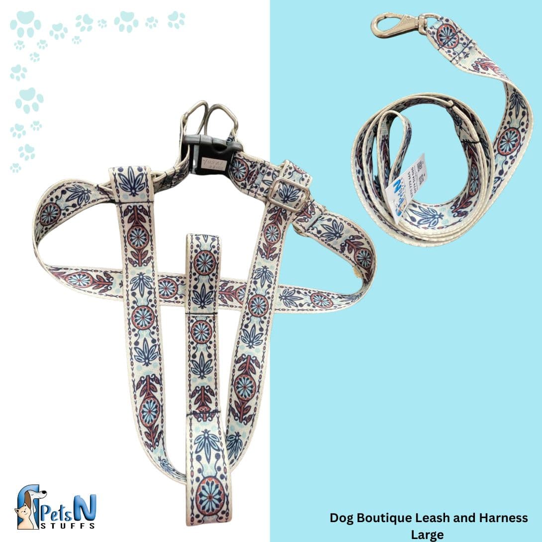 Dog Boutique Leash and Harness Large