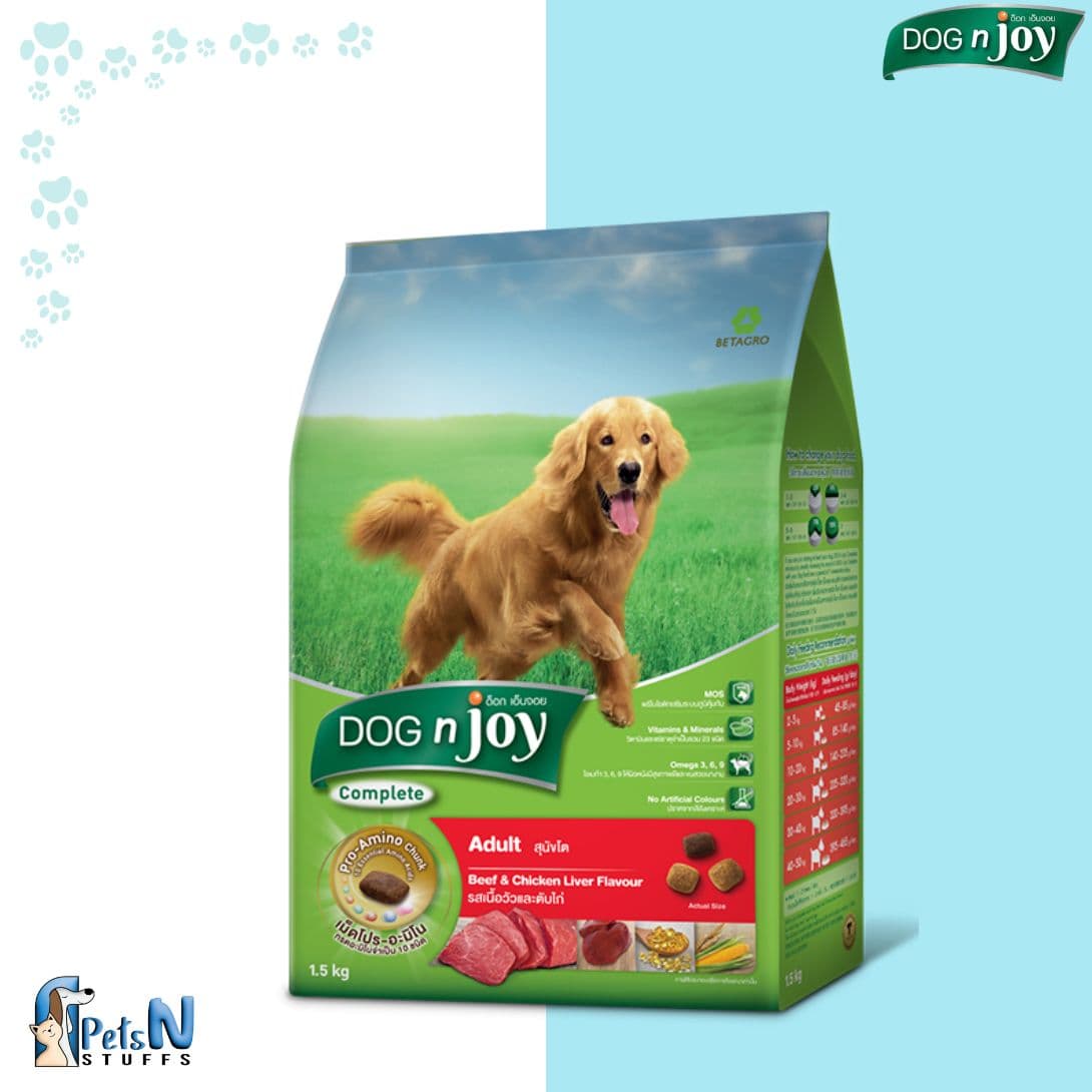 Dog N Joy Beef And Chicken Liver Adult Dog Dry Food