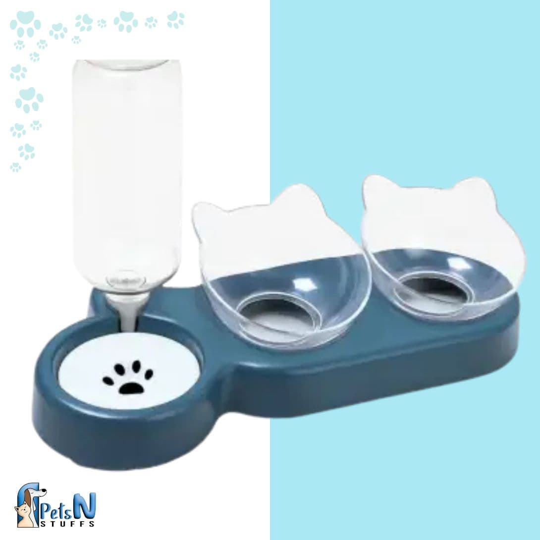 Double Bowl with Automatic Water Dispenser