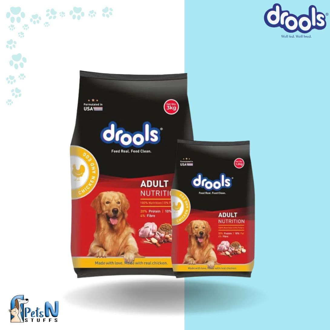 Drools Adult Dog Dry Food 3kg (1.2kg Free)