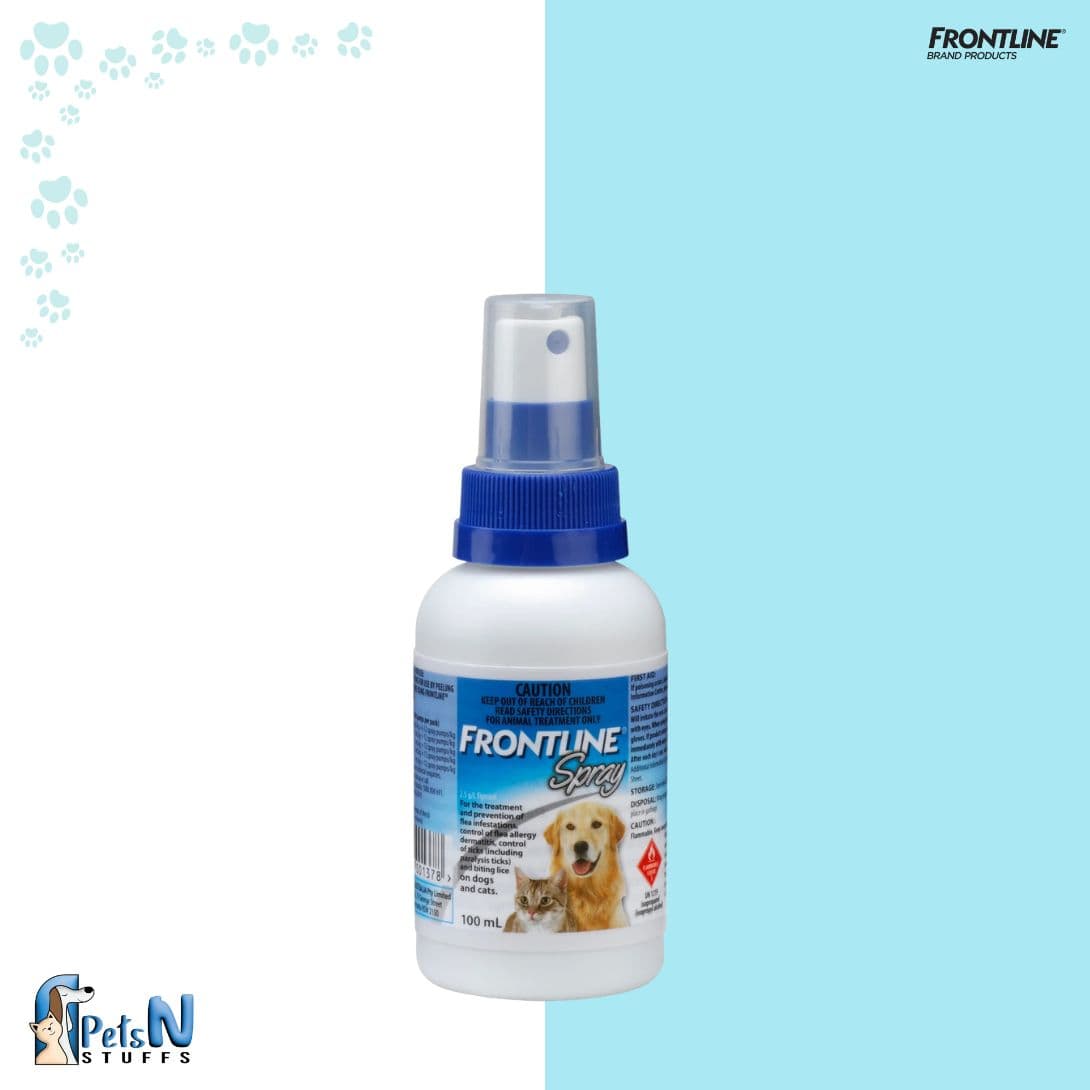 Frontline Spray 2.5g/l for Cats and Dogs 100ml