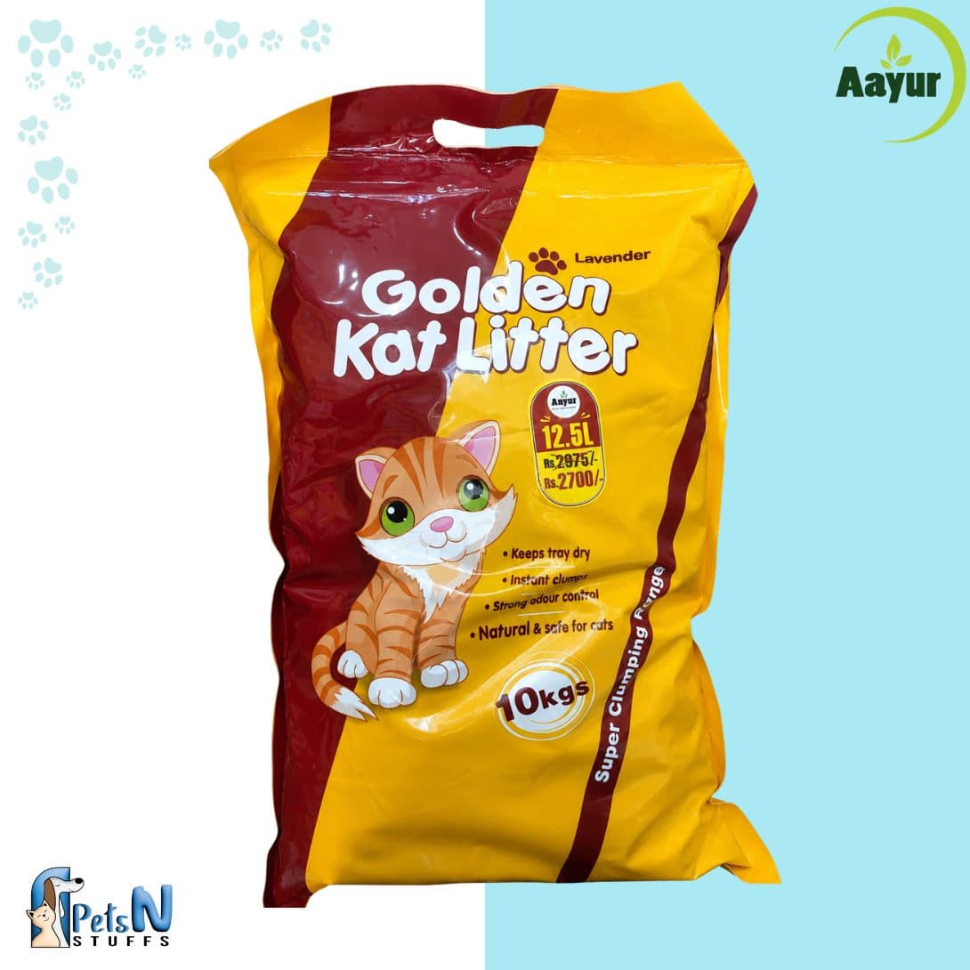 Golden Kat Litter 10KG - Lavender