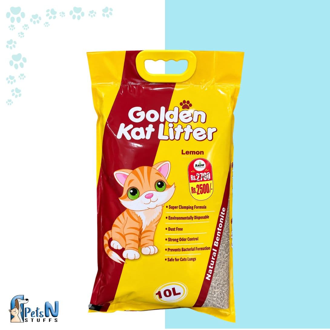 Golden Kat Litter 10L/8KG - Lemon