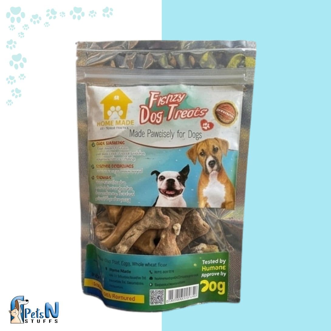 Home Made Fishzy Dog Treats 100g