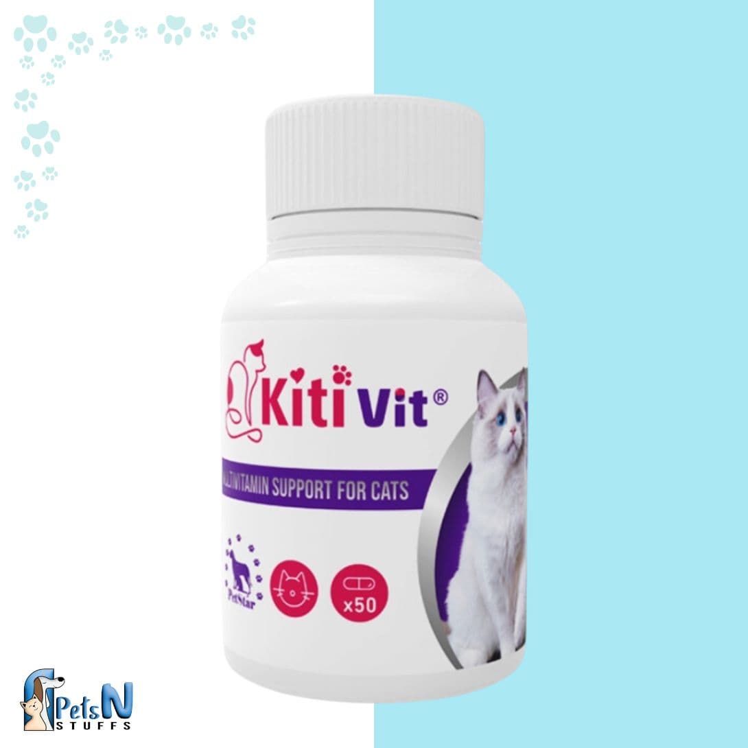 Kiti Vit Multi-vitamin Tablets for Cats