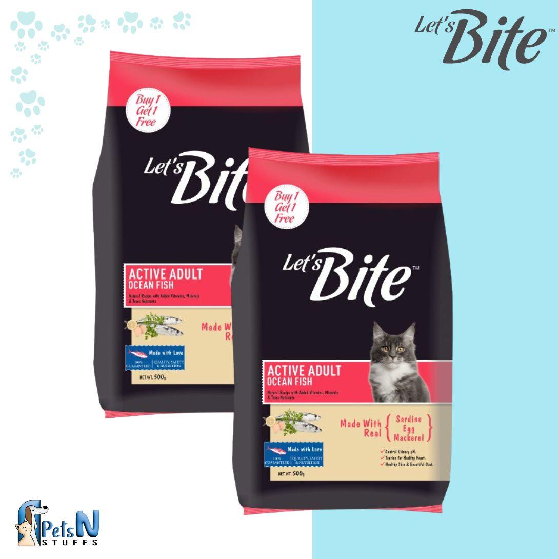 Lets Bite Adult Cat Dry Food 1KG