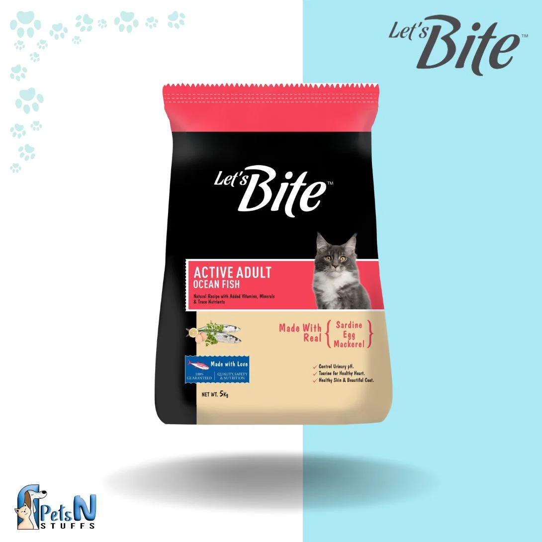 Lets Bite Adult Cat Dry Food 5kg