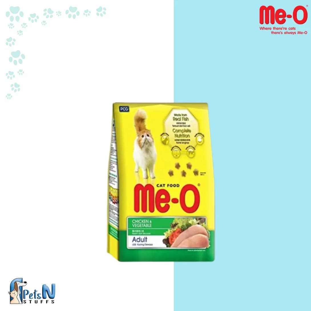 Me-O Cat Adult Dry Food Chicken & Vegetable 450g (Repack)