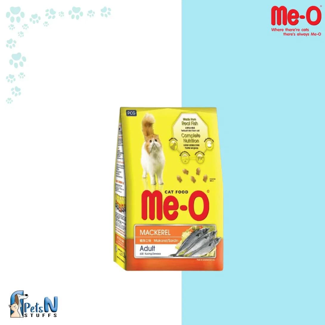 Me-O Cat Adult Dry Food Mackerel 450g (Repack)