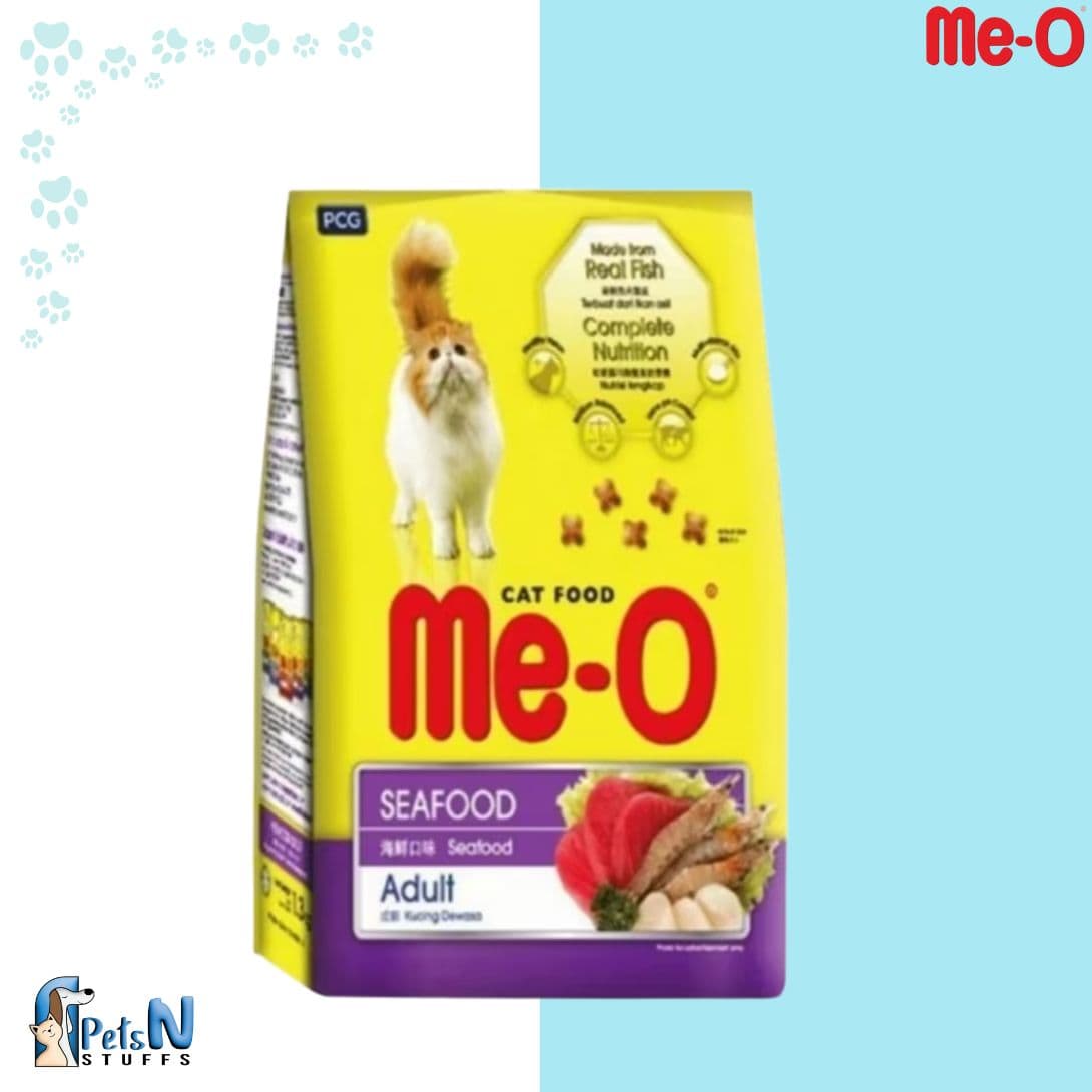 Me-O Cat Adult Dry Food Seafood 450G(Repack)