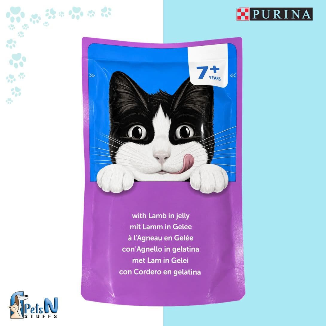 Purina FELIX 7+ Original Mixed Selection in Jelly Wet Cat Food 85g