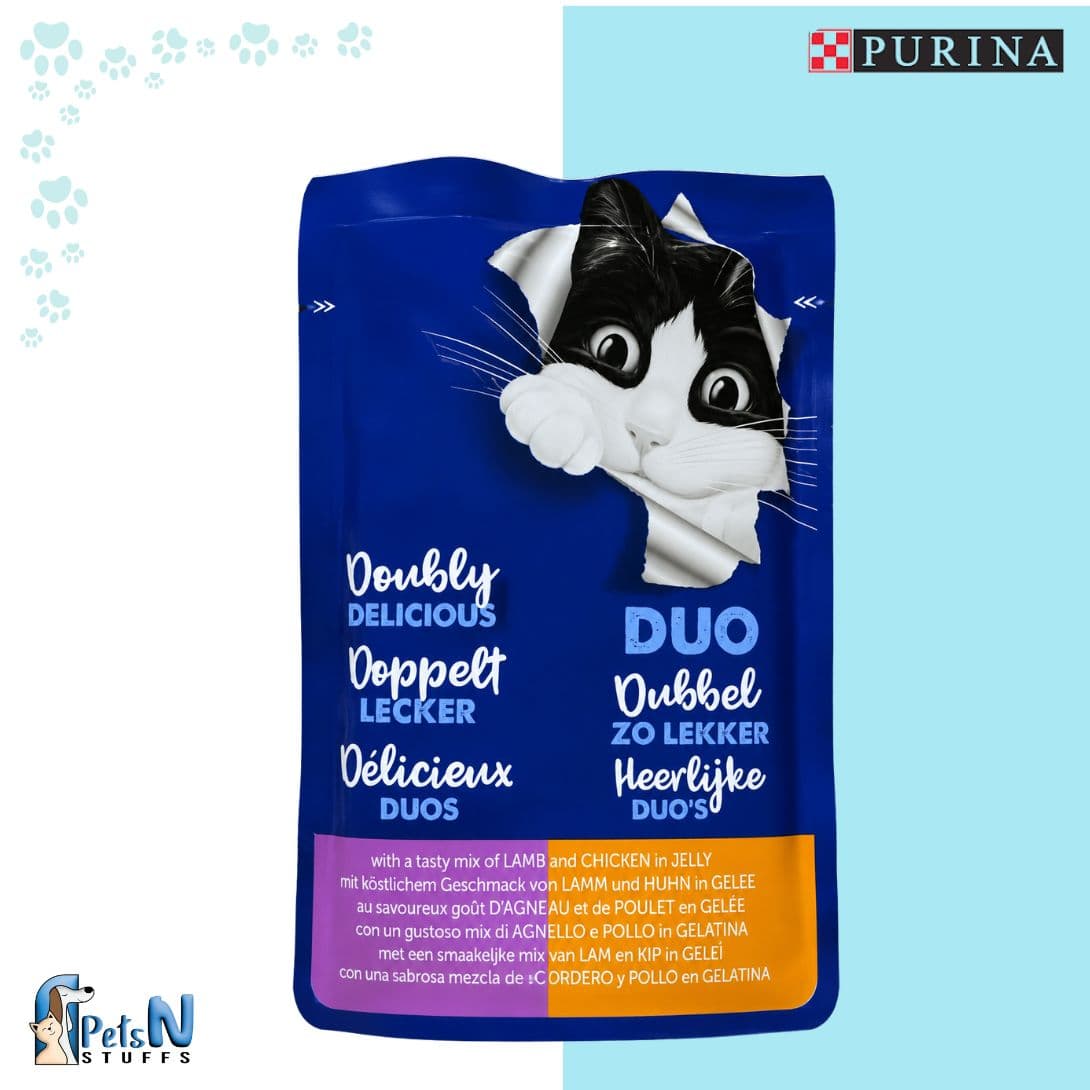 Purina FELIX Doubly Delicious Countryside Meaty Selection Wet Cat Food 85g