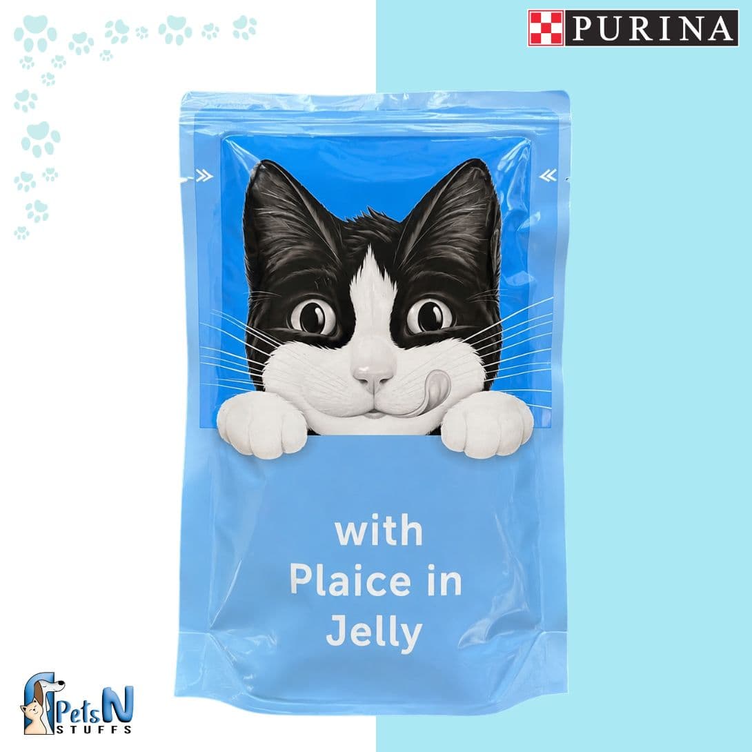 Purina FELIX Original Senior Fish Selection in Jelly Wet Cat Food 85g