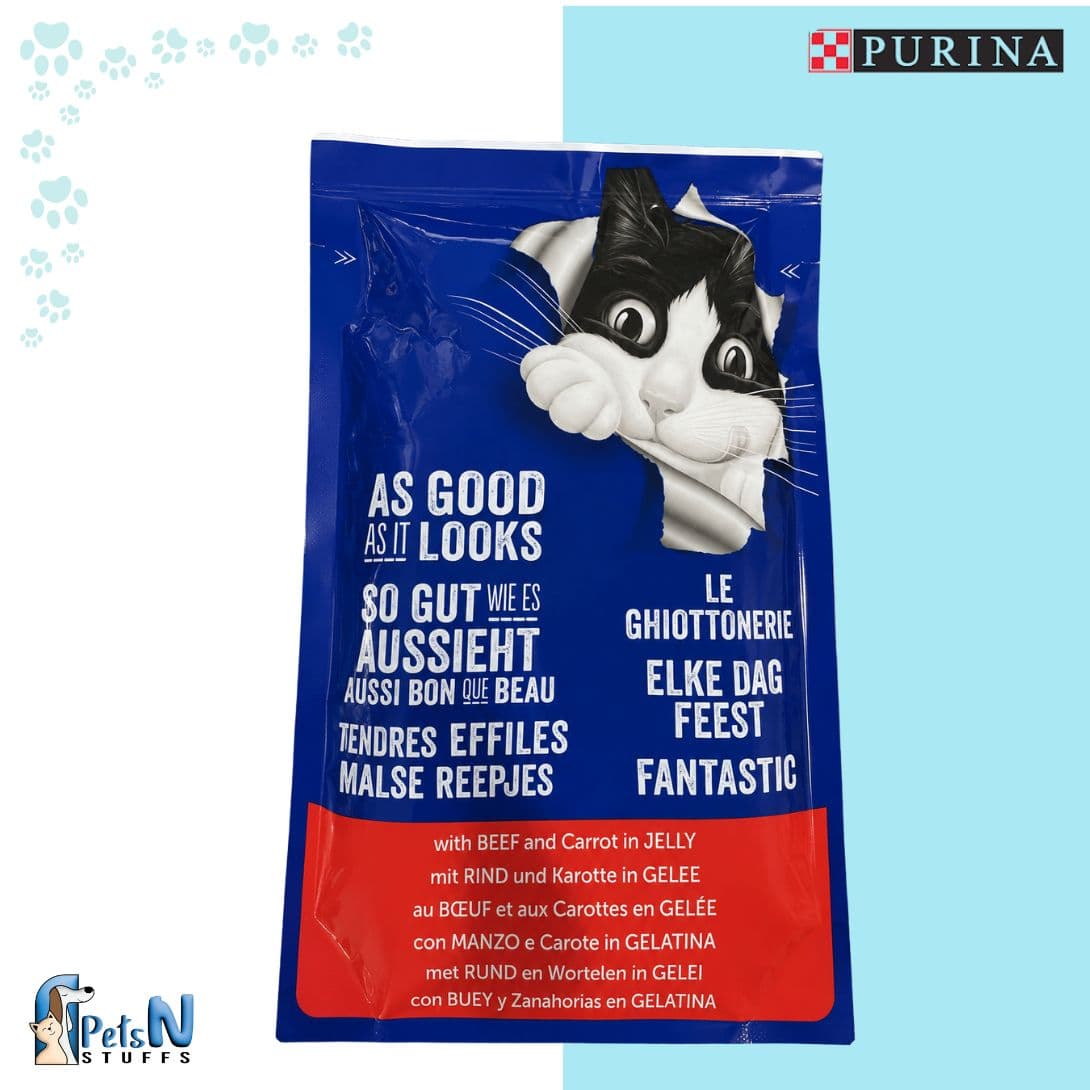 Purina FELIX As Good As it Looks Vegetable Selection in Jelly Wet Cat Food 85g