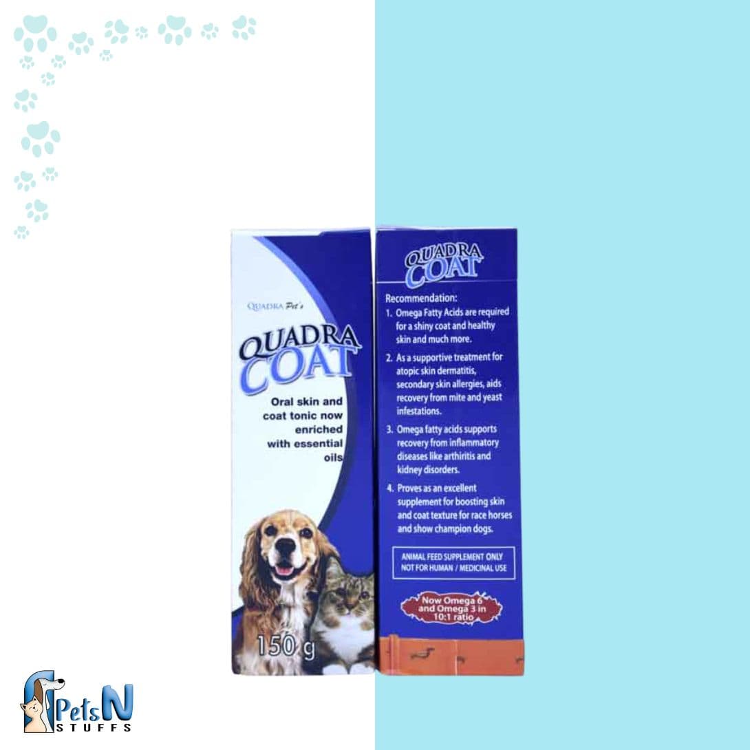 Quadra Coat Syrup for Cats and Dogs 150g