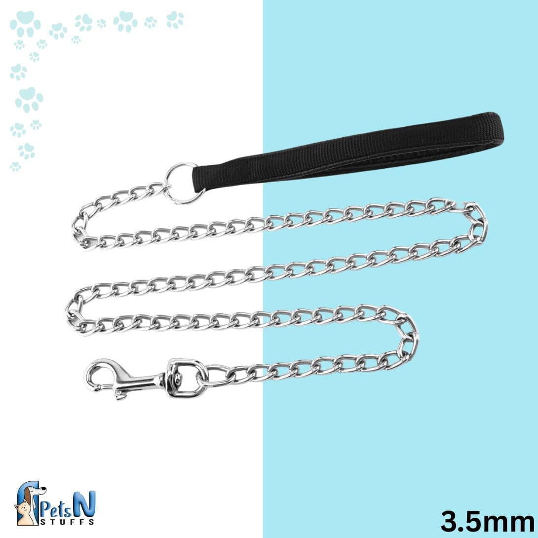 Silver Chain Leash For Dogs
