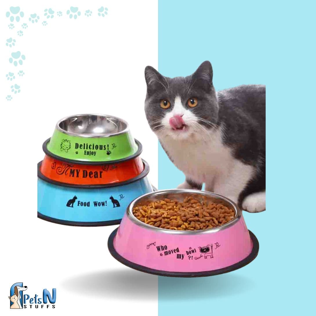 Stainless Steel Bowl For Cats & Dogs