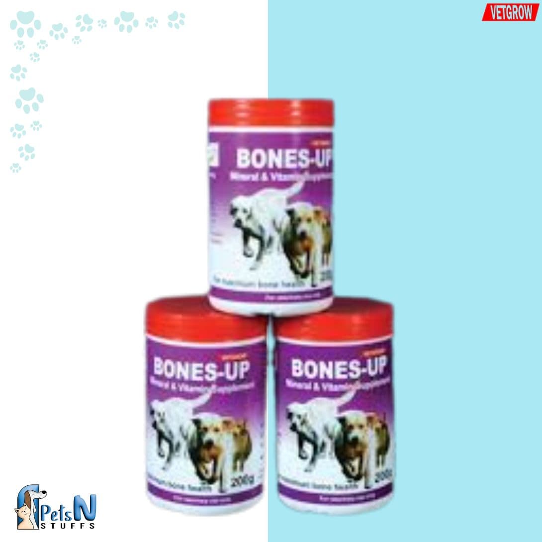 Vetgrow Bones Up Supplement Powder 200g