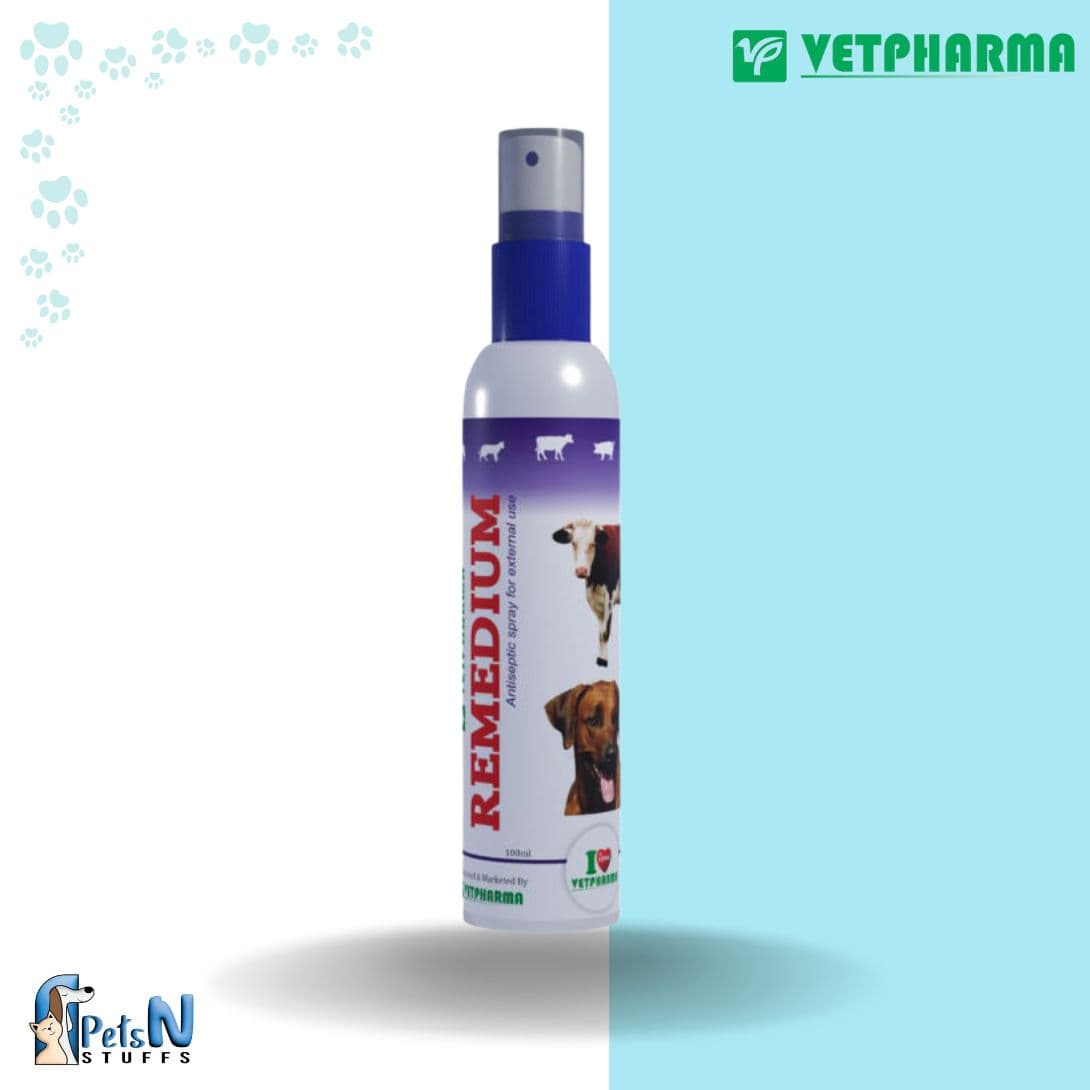Vetpharma Remedium Spray for All Pets 100ml